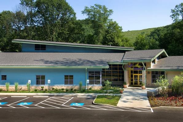 front of Animal Friends building